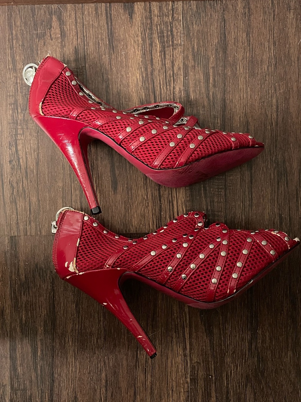 Red Apple bottoms heels